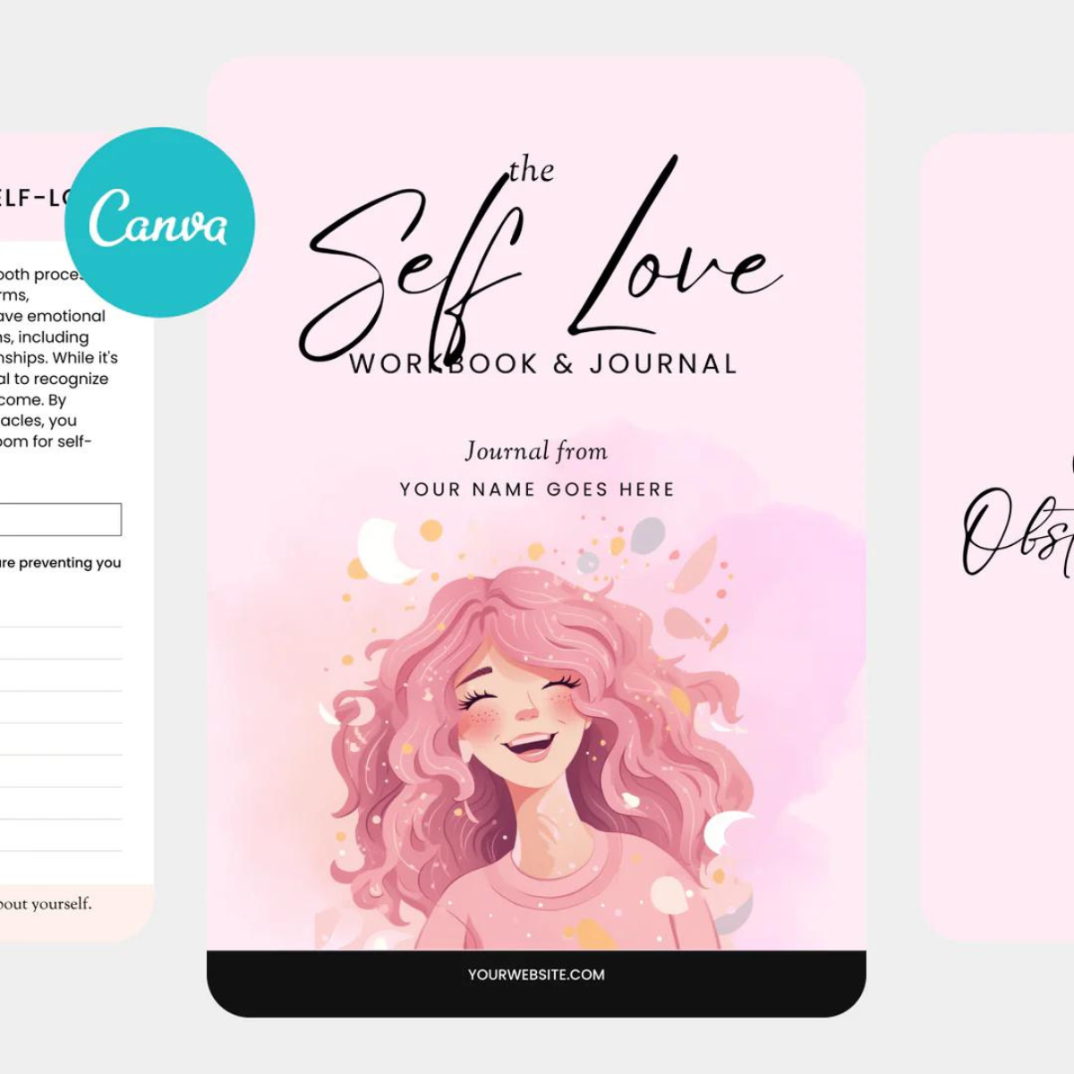 Feminine PLR Planner Bundle