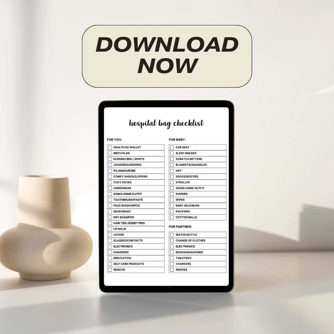 Pregnancy Planner Canva Template (PLR + MRR License)