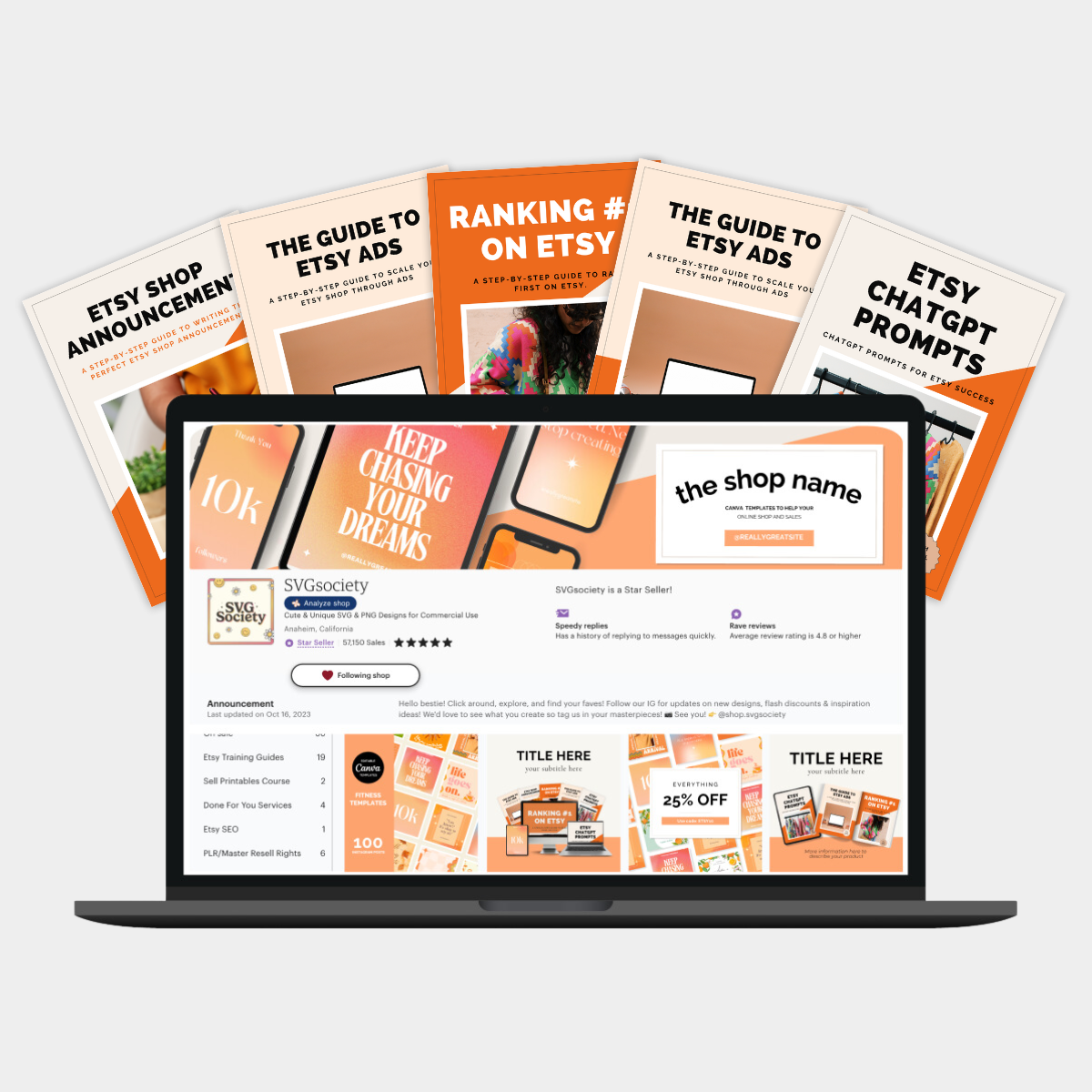 Etsy Digital Shop Bundle