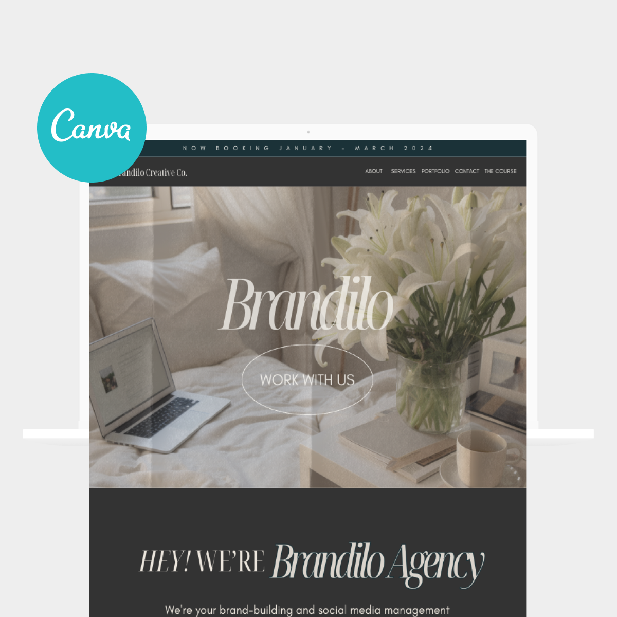 Bold Canva Website