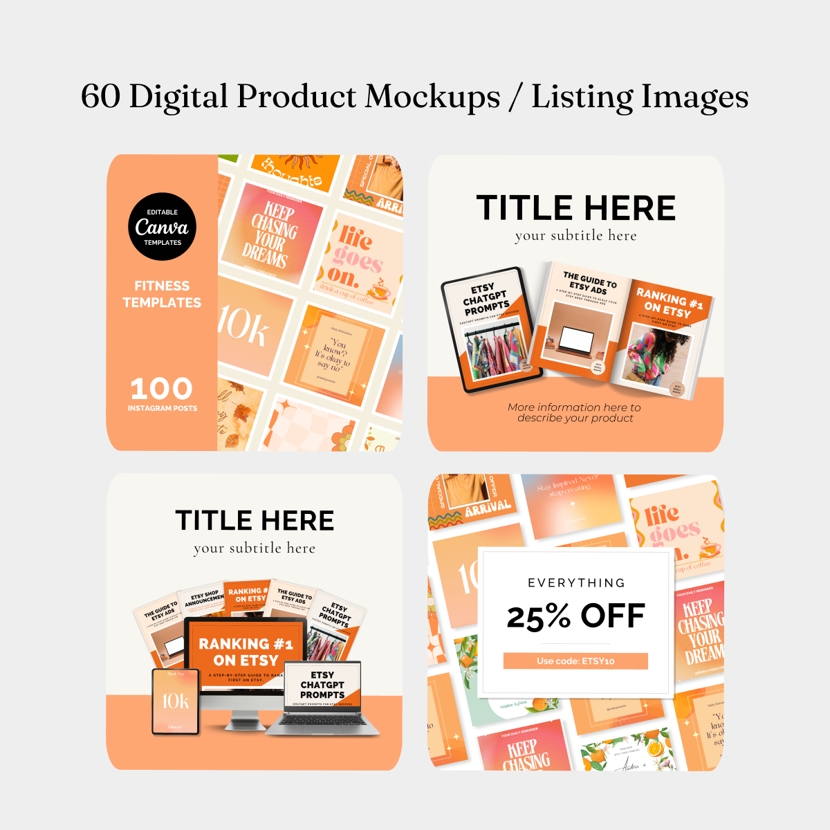Etsy Digital Shop Bundle