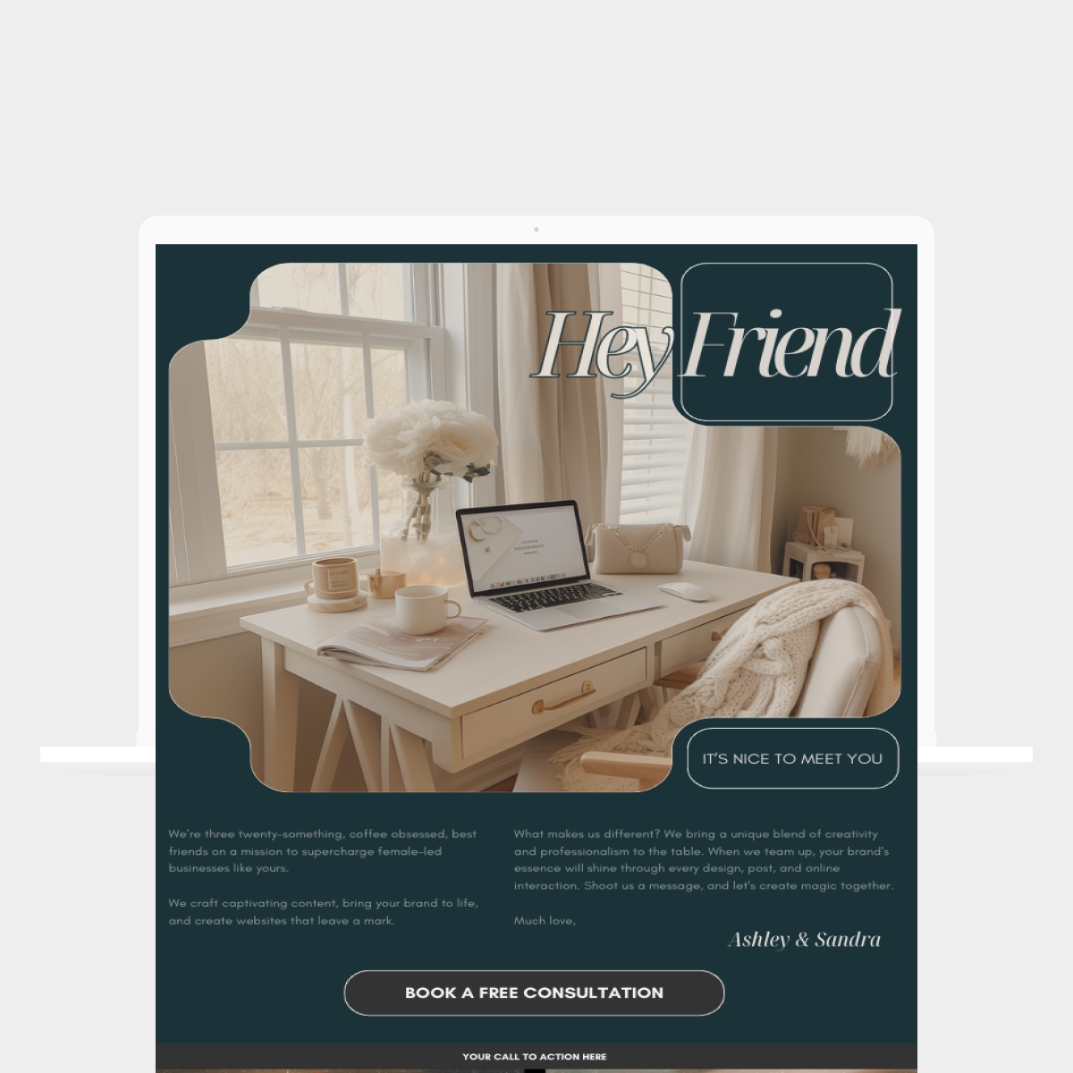 Bold Canva Website