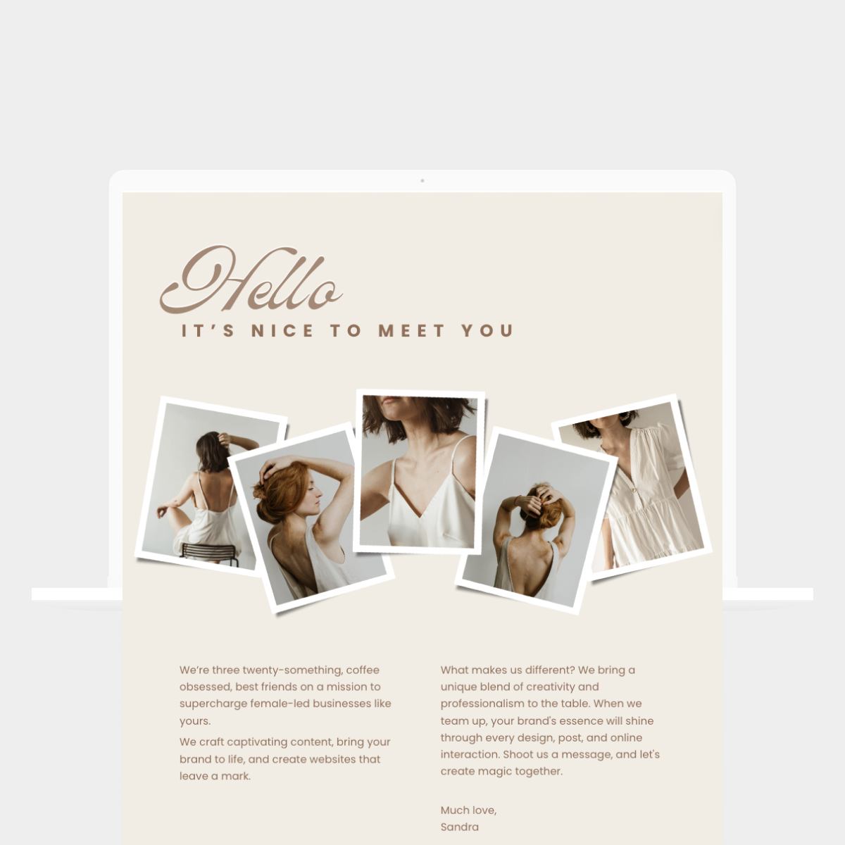 Minimal Canva Website