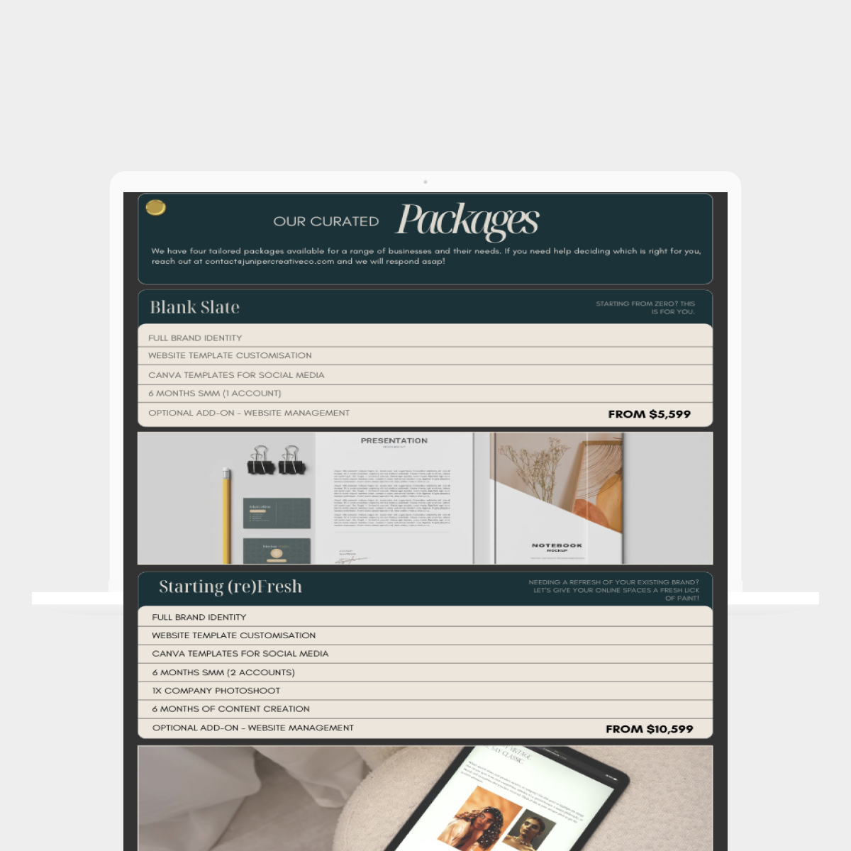Bold Canva Website
