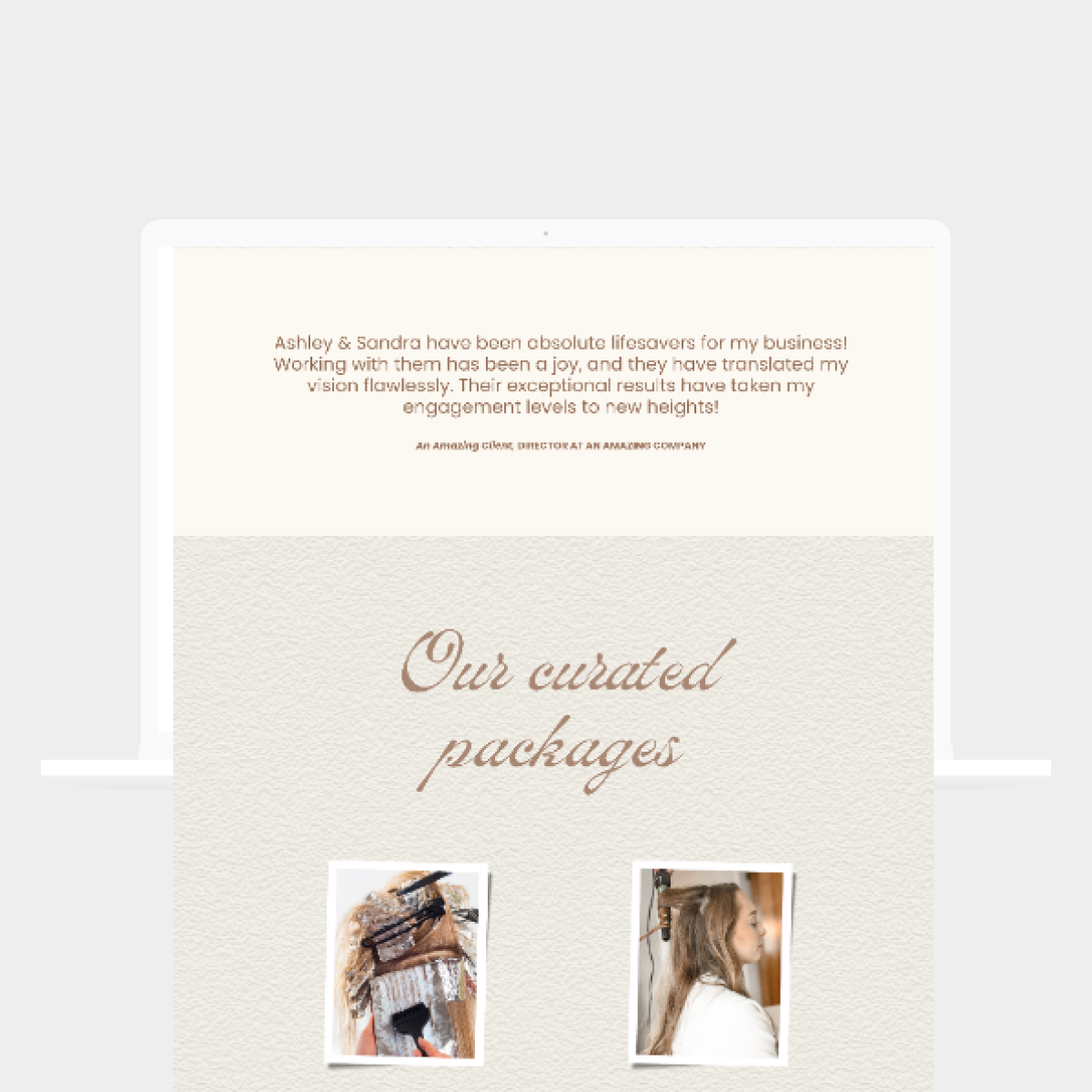 Minimal Canva Website