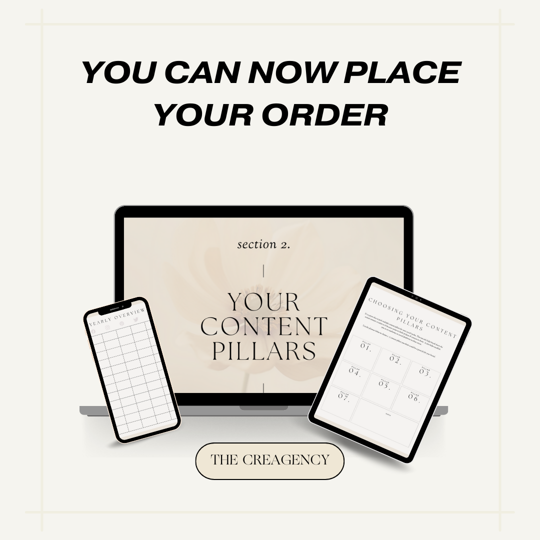 Social Media Planner Bundle | Instagram Planner Printable | Digital Pinterest Planner | Blogger Planner | TikTok Planner| Facebook Marketing