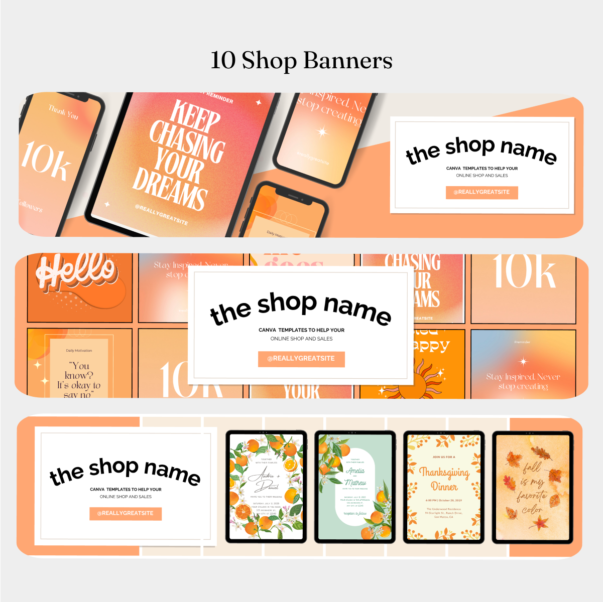 Etsy Digital Shop Bundle