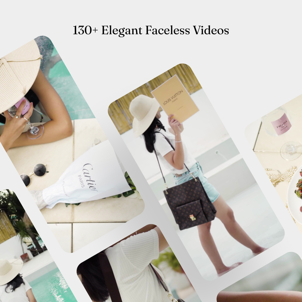 Elegant Women Faceless Content Bundle