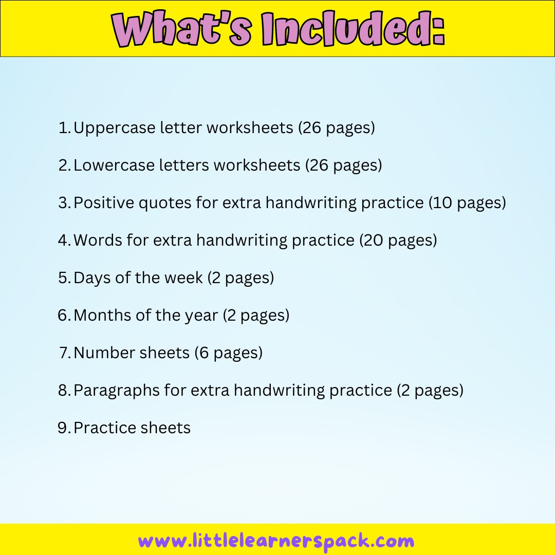 100 - Page Neat Handwriting Workbook | Comprehensive Practice Guide for Letters, Words, and Sentences - The Creagency LLC